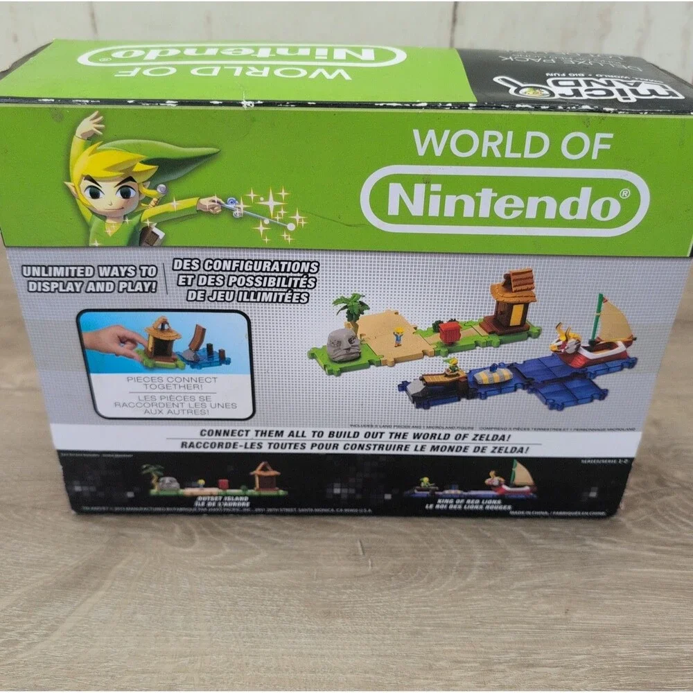 World of Nintendo Micro Land Zelda Windwaker Deluxe Pack King of Red Lions ~ New